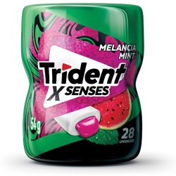 TRIDENT XSENSES GARRAFA MELANCIA MENTA 54G