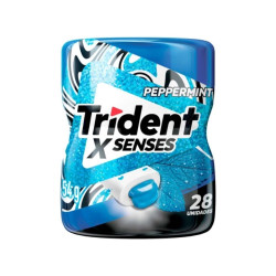 TRIDENT XSENSES GARRAFA PEPPERMINT HORTELA 54G