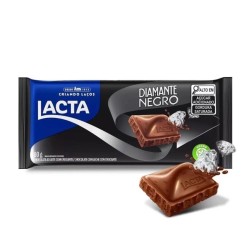 CHOCOLATE LACTA DIAMANTE NEGRO 80G