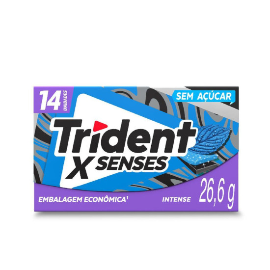 TRIDENT X SENSES INTENSE COM 14 UND