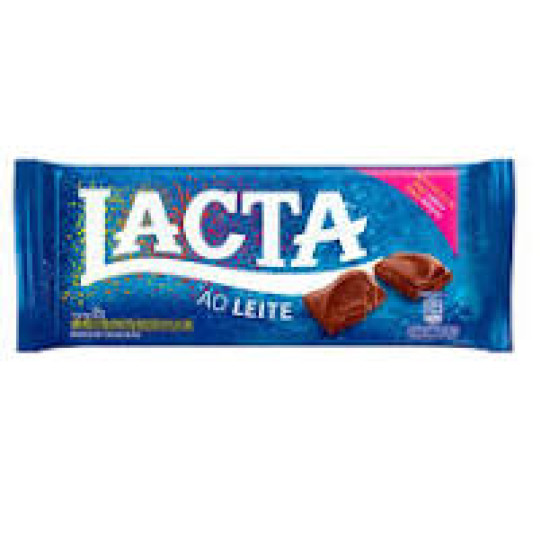 CHOCOLATE LACTA AO LEITE 135G