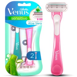 APARELHO DE BARBEAREAR GILLETTE VENUS SENSITIVE C/2 UN