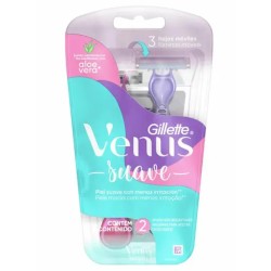 APARELHO DE BARBEAREAR GILLETTE SIMPLY VENUS 3 C/ 2UNID