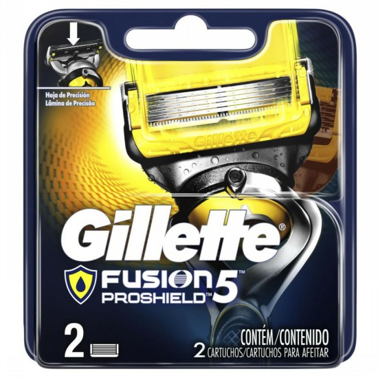 CARGA GILLETTE PROSHIELD C/2 UND
