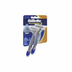 APARELHO DE BARBEAREAR PRESTO 3 GILLETTE C/2 UNID