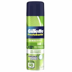 ESPUMA BARBEAR GILLETTE PREST SENSITIVE 150G