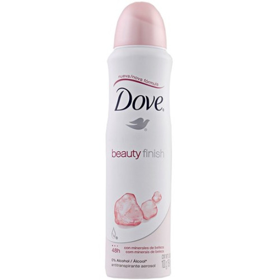 DESODORANTE AEROSOL DOVE FEMININO BEAUTY FINISHAMPOO 150ML