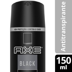 DESODORANTE AEROSOL SOL BODY AXE BLACK 152 ML