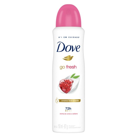 DESODORANTE AEROSOL SOL DOVE GO FRESH VERBENA 150ML