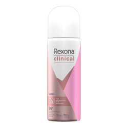 DESODORANTE AEROSOL REXONA CLINICAL FEMININO CLASSIC 48H COM 55ML
