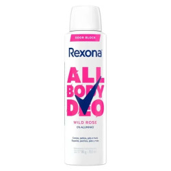 DESODORANTE AEROSOL REXONA ALL BODY DEO WILD ROSE 150ML