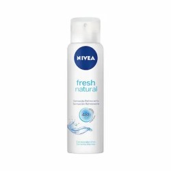 DESODORANTE AEROSOL SOL NIVEA FEM FRESH NATURAL 150ML