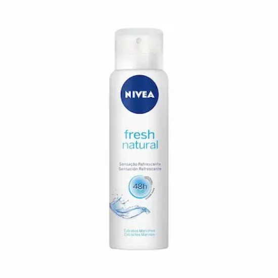 DESODORANTE AEROSOL SOL NIVEA FEM FRESH NATURAL 150ML