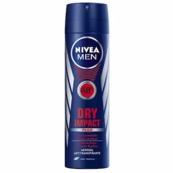 DESODORANTE AEROSOL SOL NIVEA MEN DRY IMPACT 150ML