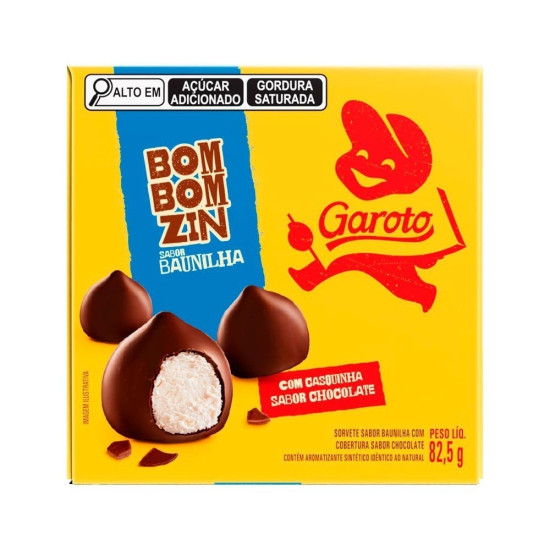 SORVETE BOMBONZINHO GAROTO NESTLE 82,5G