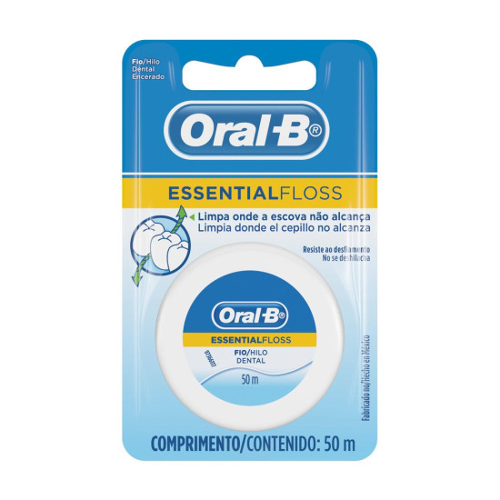 FIO DENTAL ORAL B CERA COM 50 M