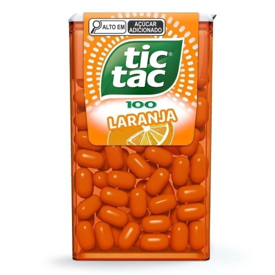 TIC TAC LARANJA 49G