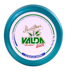 VALDA DIET LATA COM 50GR