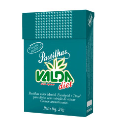 VALDA DIET FLIP TOP PASTILHAS COM 24 GR