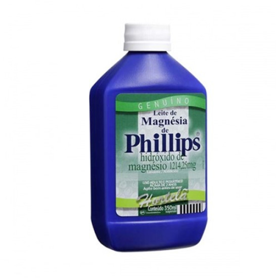 LEITE MAGNESIA PHILLIPS HORTELA COM 350 ML