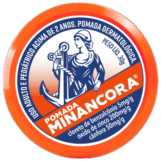 MINANCORA POMADA COM 30 GR