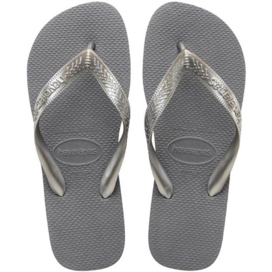 CHINELO HAVAIANA TOP ADULTO CINZA ACO 35