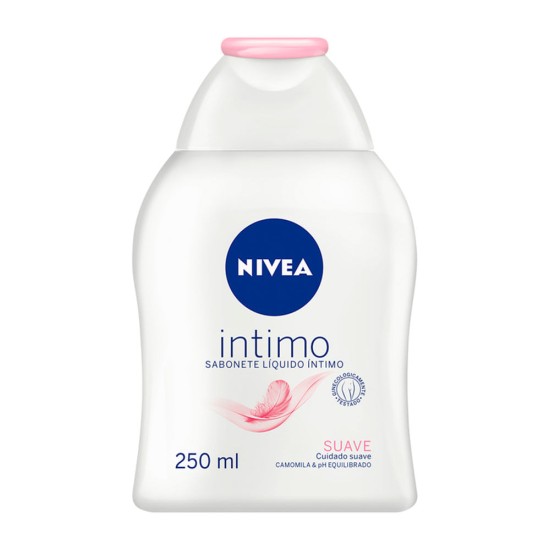 SABONETE LIQUIDO NÍVEA INTIMO SUAVE 250ML
