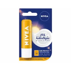 PROTETOR LABIAL NIVEA SUN PROTECT FPS30 4,8G