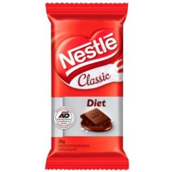 CHOCOLATE NESTLE CLASSIC DIET 25G