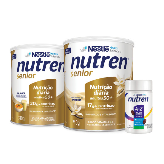 NUTREN SENIOR SEM SABOR 740G