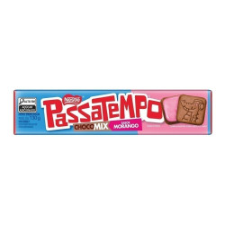 BISCOITO NESTLE PASSATEMPO CHOCO MORANGO 130G