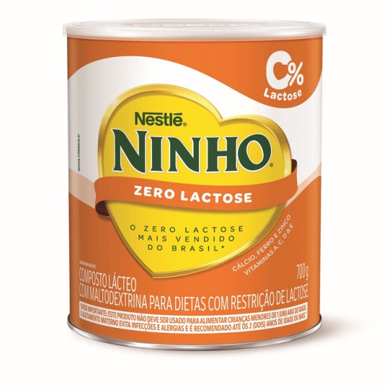 LEITE NINHO FORTI + ZERO LACTOSE 700G