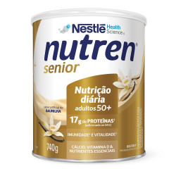 NUTREN SENIOR BAUNILHA 740G