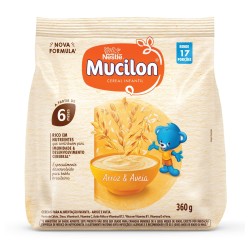 MUCILON ARROZ E AVEIA SACHE 360G