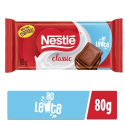 CHOCOLATE NESTLE CLASSIC AO LEITE 80G