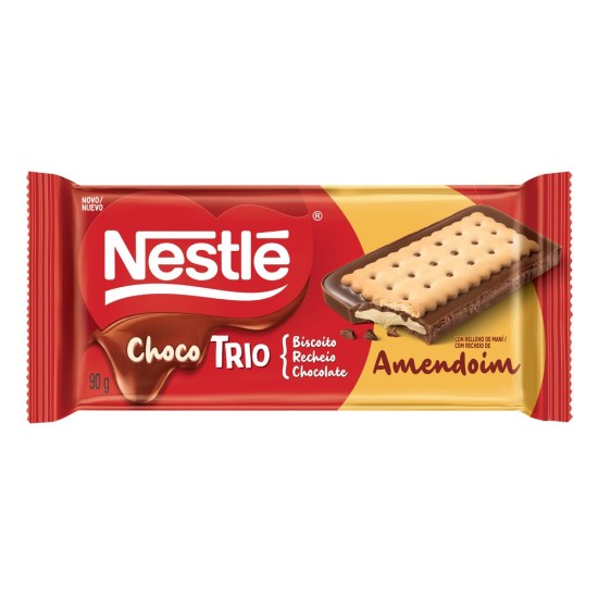 CHOCOLATE CHOCOTRIO AMENDOIM 90G