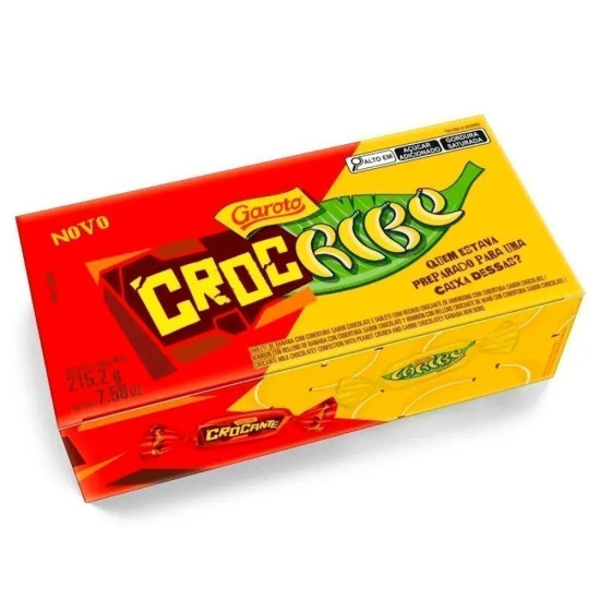 BOMBOM CROCRIBE GAROTO 215,2G