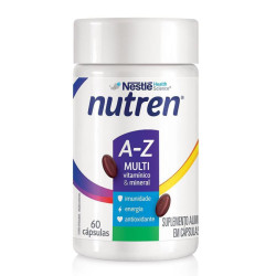 NUTREN VIT A-Z MULTI COM 60 CAPS