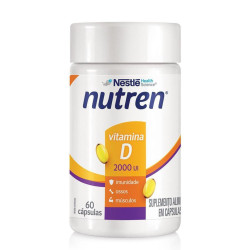 VITAMINA D 2000UI COM 60 CAPSULAS NUTREN
