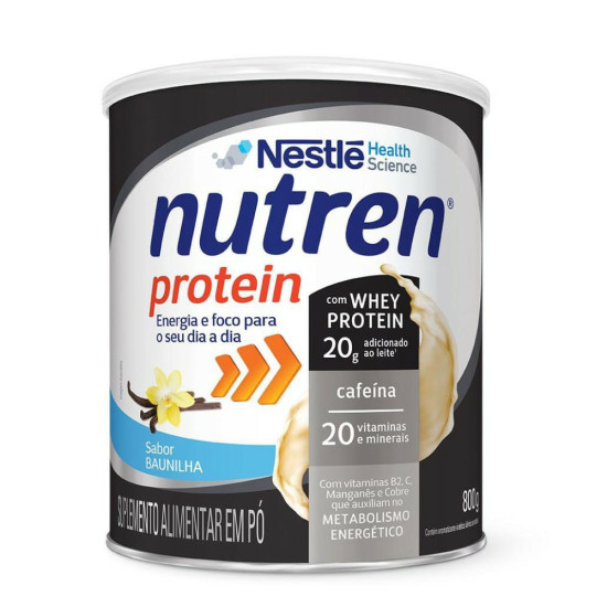 NUTREN PROTEIN BAUNILHA 800G