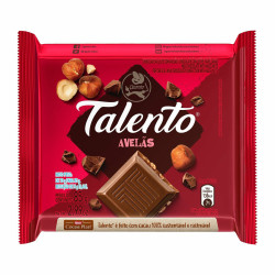 CHOCOLATE GAROTO TALENTO AVELA 85G