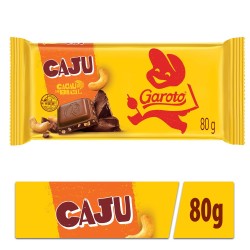 CHOCOLATE GAROTO BARRA CASTANHOANHA DE CAJU 80G