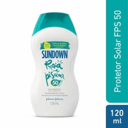 PROTETOR SOLAR SUNDOWN PRAIA E PISCINA FPS 50 120ML