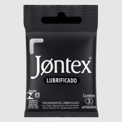 PRESERVATIVO JONTEX LUBRIFICADO 3 UNID