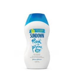 PROTETOR SOLAR SUNDOWN PRAIA E PISCINA FPS 30 120ML