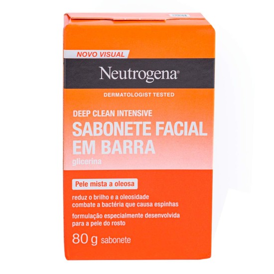 NEUTROGENA DEEP CLEAN SABONETE LIMPEZA PROF C/80G