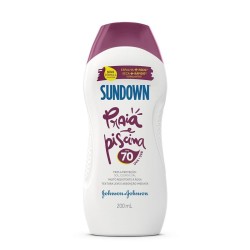 PROTETOR SOLAR SUNDOWN PRAIA E PISCINA FPS 70 200ML