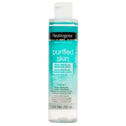 AGUA MICELAR NEUTROGENA PURIFIESCOVA DENTAL SKIN 200ML
