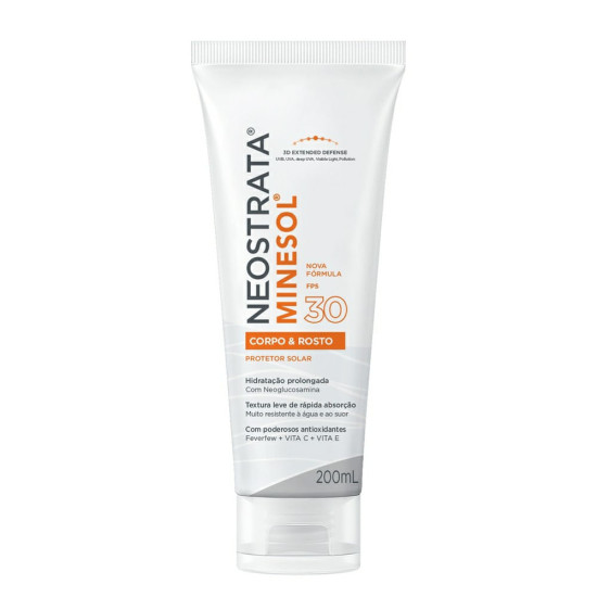 MINESOL NEOSTRATA CORPO E ROSTO FPS30 COM 200ML