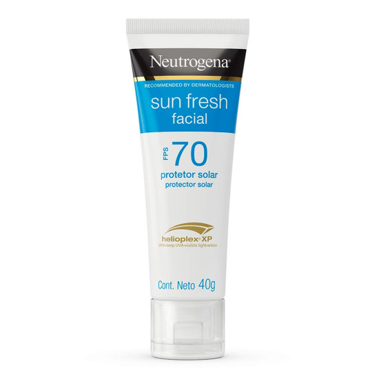 PROTETOR SOLAR FAC NEUTROGENA SUN FRESH FPS 70 40G